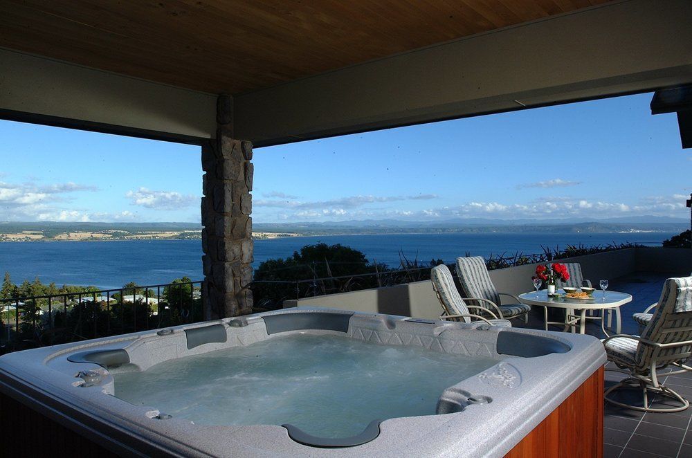 Tauhara Sunrise Lodge Taupo Eksteriør billede